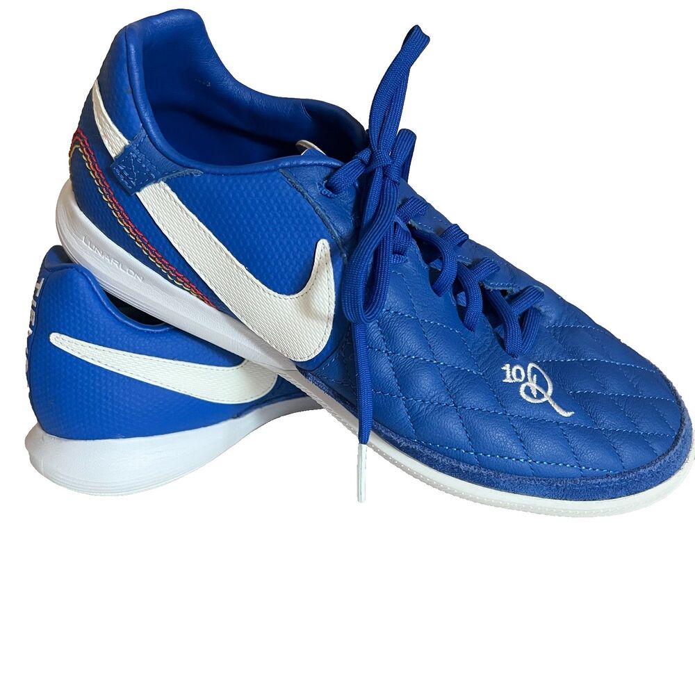 Nike Mens 7.5 Tiempo Lunar Legend 7 Pro Ronaldinho 10R Indoor Shoes AQ2211-410